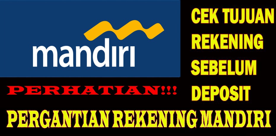 INSTAL4D, CEK NO REKENING SEBELUM DEPOSIT